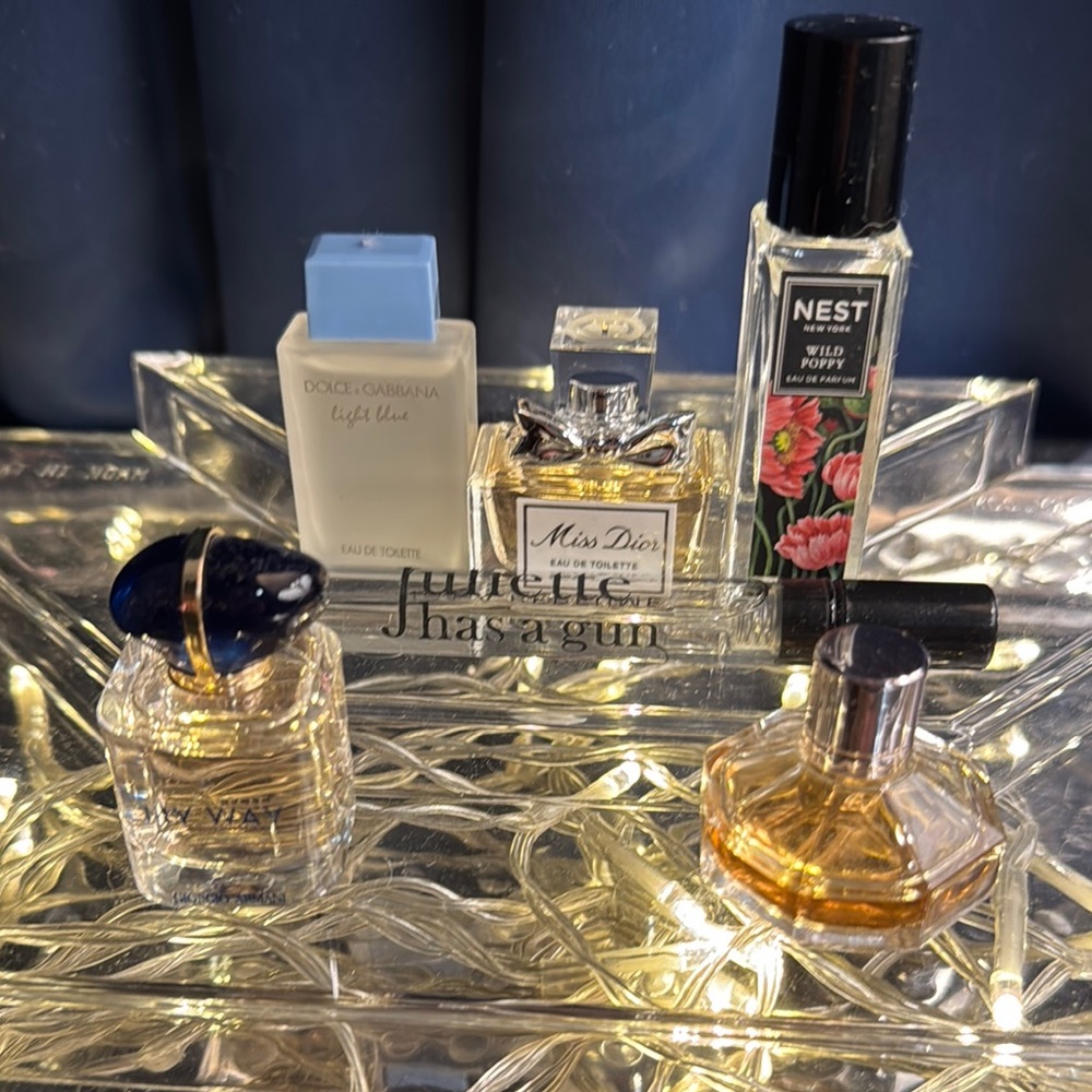 Mini Dolce & Gabbana, Miss Dior, Nest etc Perfume Set
